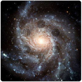 Gummimatte Eclipse 85x85 cm