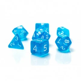 RPG Würfel Himmelblau Set 7...
