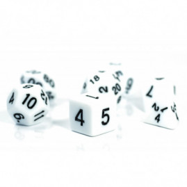 RPG Würfel Weißes Set 7...