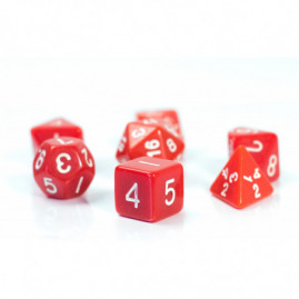 RPG Würfel Rotes Set 7...