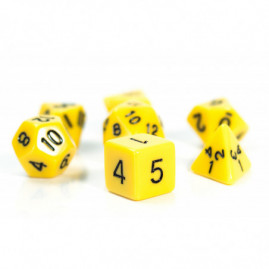 RPG Würfel Gelbes Set 7...