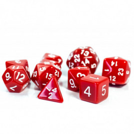 RPG Würfel Rotes Set 10...