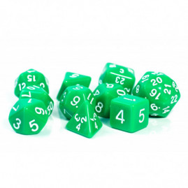 RPG Würfel Grünes Set 10...