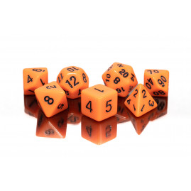 RPG Würfel Orange-Schwarzes...