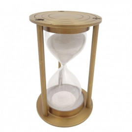 Sanduhr Messing 3 Minuten 8 cm