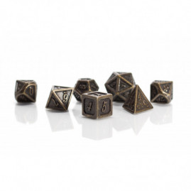 RPG Würfel Goldener Drache...