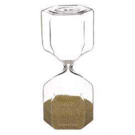 Sanduhr Glas Sechseckig 2...