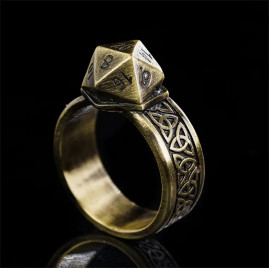 Goldener Ring Ring Mit...