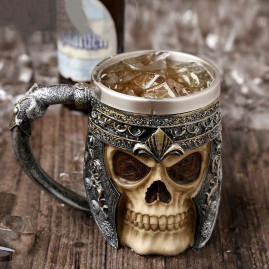 Bierkrug Becher Wikinger...