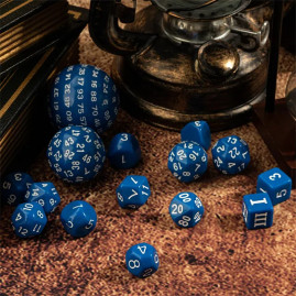 RPG Würfel Blaues Set 15...