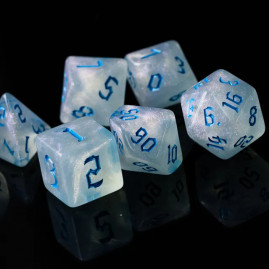 RPG Würfel Dunkelblau Set 7...