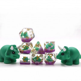 RPG Würfel Triceratops Set...