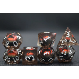 RPG Würfel Böses Auge Set 7...