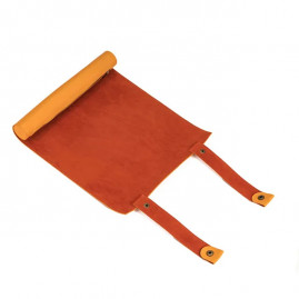 Leder Orange Würfel Tablett...