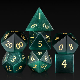 RPG Würfel Grüner Opal Set...