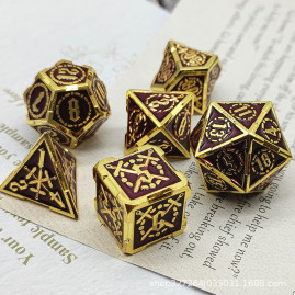 RPG Würfel Goldener Und...
