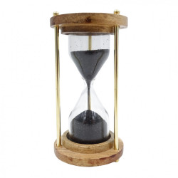 Holz Sanduhr 1 Minute 10 cm