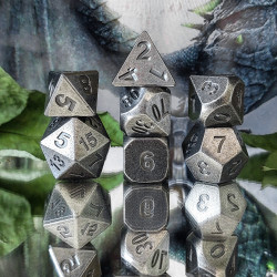 RPG Würfel Silberne...