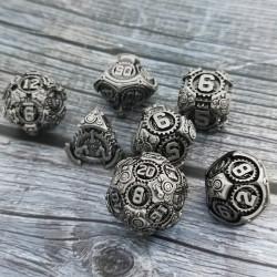 RPG Würfel Cyborg Set 7...