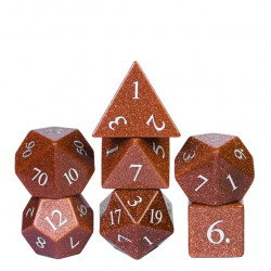 RPG Würfel Wüste Sand Set 7...