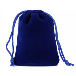 Blauer Stoffbeutel für...