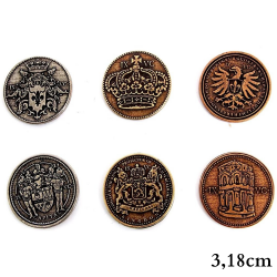 Kaiserliche Metallmünzen...