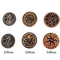 Cthulhu Metallmünzen...