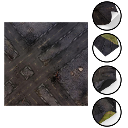 RPG Matte Verwüstete Straßen