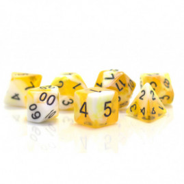 RPG Würfel Honigwabe Set 7...