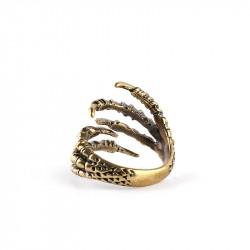 Silberner Ring Adlerkrallen...