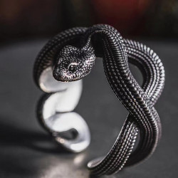 Silberner Ring Nagini Ring...