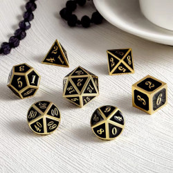 RPG Würfel Schwarzes Gold...