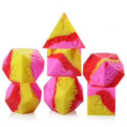 RPG Würfel Eiswagen Set 7...