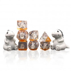 RPG Würfel T-Rex Set 7...
