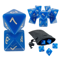 RPG Würfel Blau Würfel...