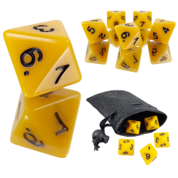 RPG Würfel Gelbe Würfel...