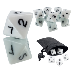RPG Würfel Weißer Würfel...