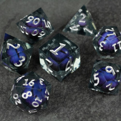 RPG Würfel Saphira Set 7...