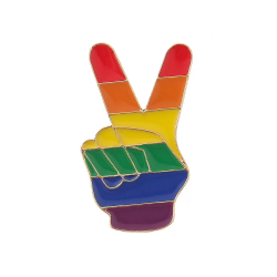 Metall Anstecker Pride LGBT...