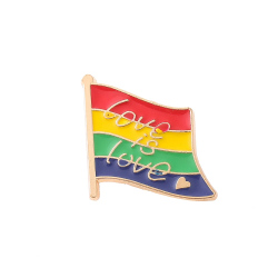 Metall Anstecker Pride LGBT...