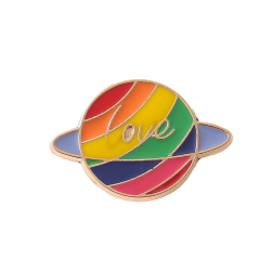 Metall Anstecker Pride LGBT...