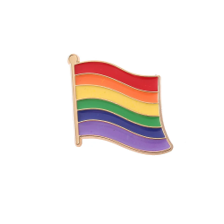 Metall Anstecker Pride LGBT...