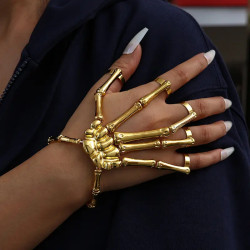 Goldenes Armband mit...
