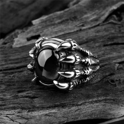 Silberner Ring Ring Abgrund...