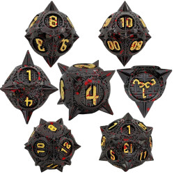 RPG Würfel Chigiriki Set 7...