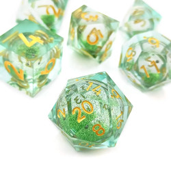 RPG Würfel Sumpfziele Set 7...