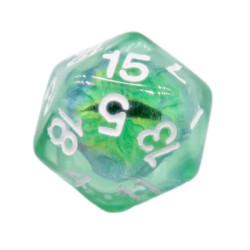 RPG Würfel Grünes Auge des...