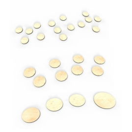 Abwaschbare Jetons
