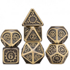 RPG Würfel Steampunk Set 7...