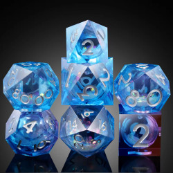 RPG Würfel Schneewüste Set...